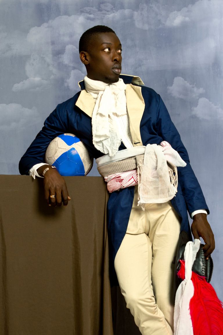 Omar Victor Diop, Jean Baptiste Belley, 2014. Courtesy MAGNIN A Gallery, Paris. (c) Omar Victor Diop