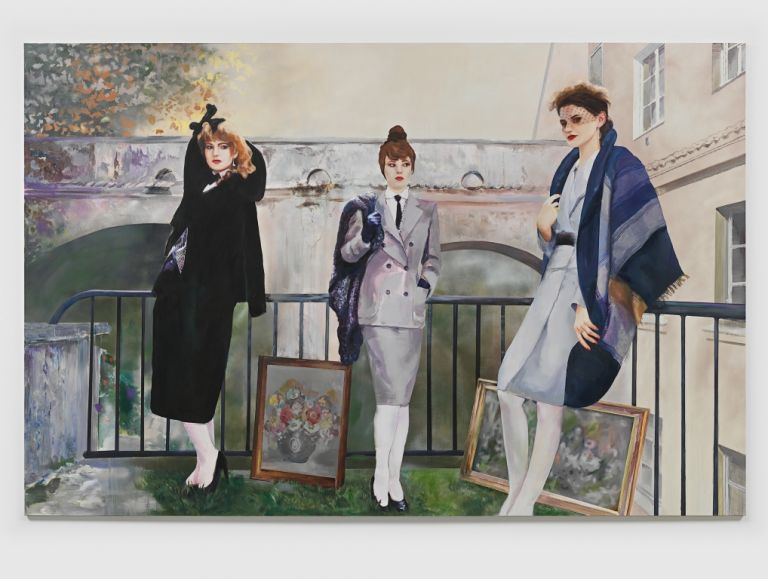 Paulina Olowska, Artist's Flea Market, 2021. Courtesy Pace Gallery