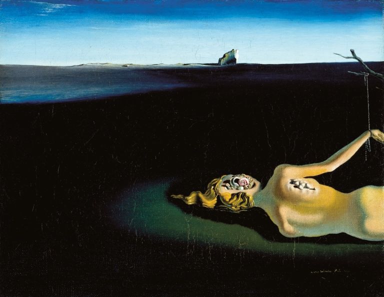 Salvador Dalí, Untitled. Woman Sleeping in a Landscape, 1931. Peggy Guggenheim Collection, Venezia © Salvador Dalí, Fundació Gala-Salvador Dalí – Bildrecht, Wien 2022 © Salvador Dalí, Gala-Salvador Dalí Foundation, by SIAE 2008