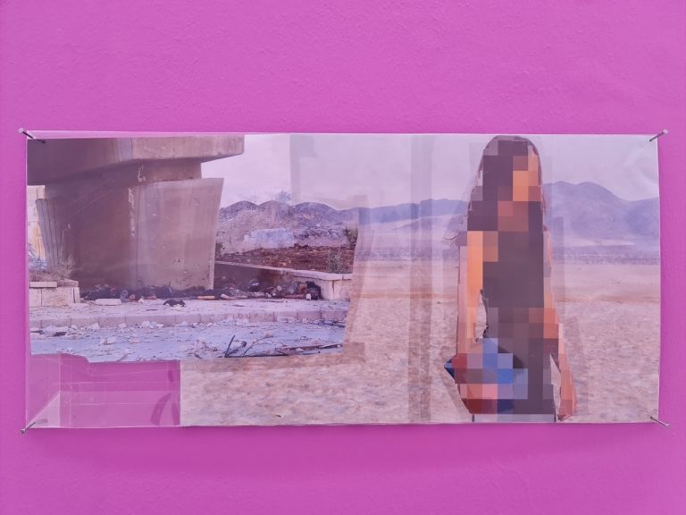 Thomas Hirschhorn, Pixel Collage n. 65, 2016. Photo Matteo Dioguardi