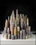 Tony Cragg, Larder, 1999, Preserve jars, 100 x 90 x 65 cm. Photo credit Lasse Koivunen