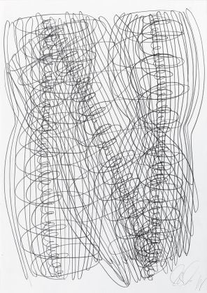 Tony Cragg, Untitled #01, 2019, pencil on paper, 61x43. Photo Michael Richter