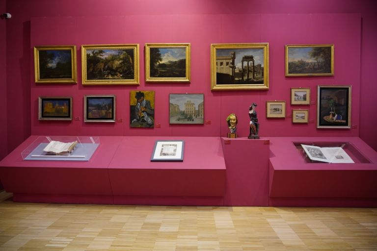 Una storia nell’arte. I Marchini tra impegno e passione. Exhibition view at Accademia di San Luca, Roma 2022. Photo Pierpaolo Lo Giudice, Giordano Bufo