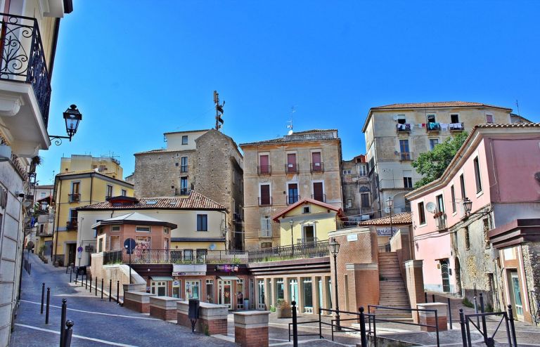 Uno scorcio del centro storico di Catanzaro