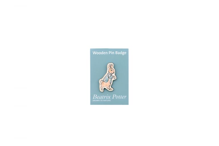 V&A Beatrix Potter WOODEN PIN BADGE £5 EACH