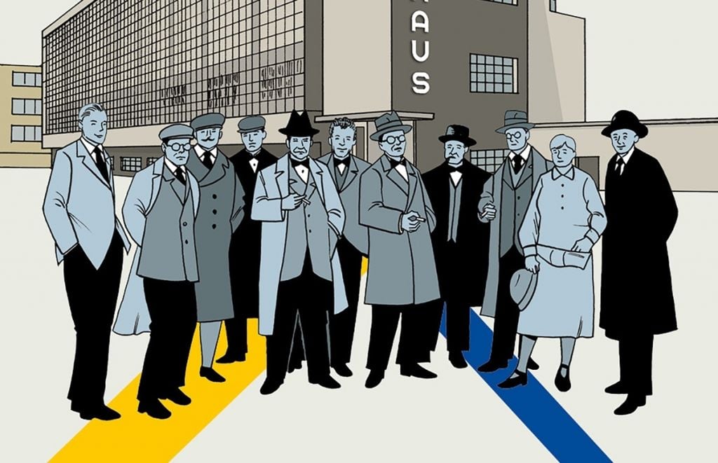 Il fumetto che racconta la storia del Bauhaus