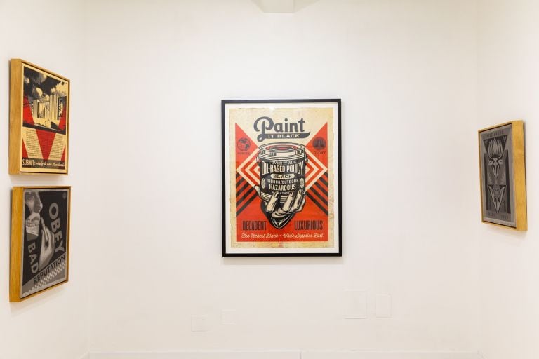 WK, Shepard Fairey, Strategies for a revolution, installation view, credits Vittorio Lico