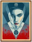 WK, Shepard Fairey, Justice Woman, 2021, Ed. 1-6, Silkscreen on Wood Panel,18x24 in. (45,7 x 61 cm), credits Wunderkammern_Shepard Fairey