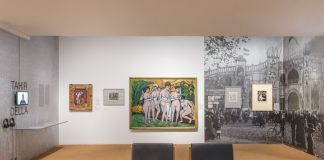 Whose expression_. Exhibition view at Brücke Museum, Berlino 2022. Photo Roman März