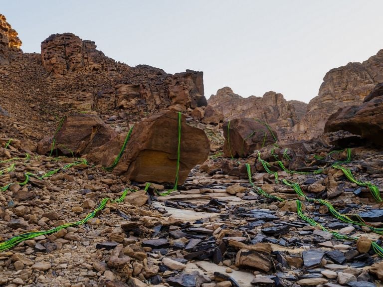 dxa ayman zedani 14 lance gerber Desert X AlUla 2022: torna la più spettacolare mostra di arte contemporanea nel deserto