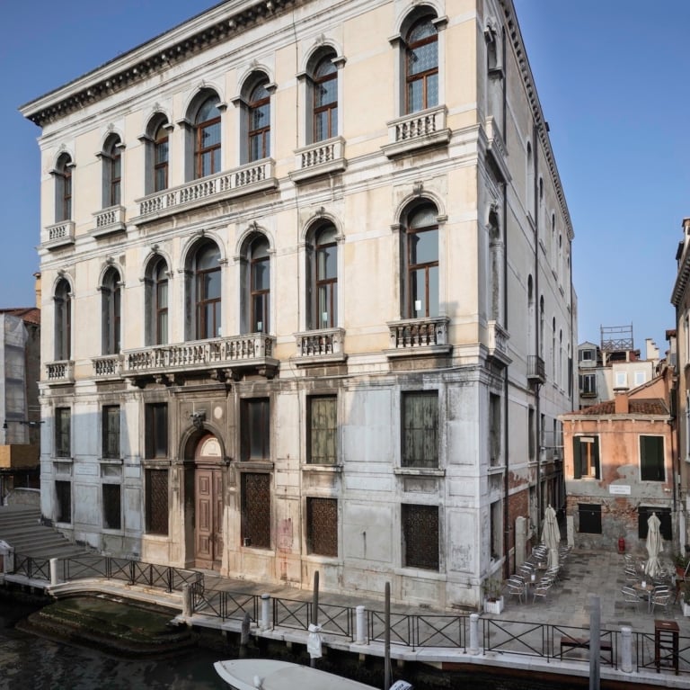 Palazzo Diedo, home to Berggruen Arts & Culture. Located in Venice, Italy’s Cannaregio neighborhood, rio di santa Fosca. Ph. ©Alessandra Chemollo, courtesy of Berggruen Arts & Culture