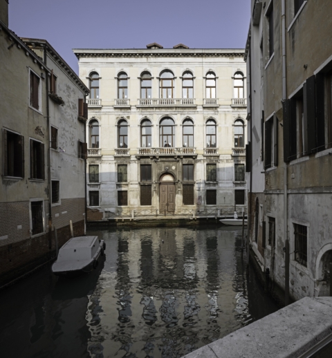 Palazzo Diedo, home to Berggruen Arts & Culture. Located in Venice, Italy’s Cannaregio neighborhood, rio della Maddalena. Ph. ©Alessandra Chemollo, courtesy of Berggruen Arts & Culture