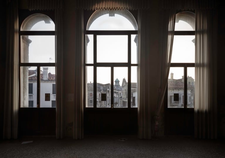 View from the windows on Palazzo Diedo’s second piano nobile floor. Ph. ©Alessandra Chemollo, courtesy of Berggruen Arts & Culture