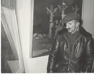 1961 Ligabue all’inaugurazione della sua personale alla Barcaccia Scoppia “il caso Ligabue”