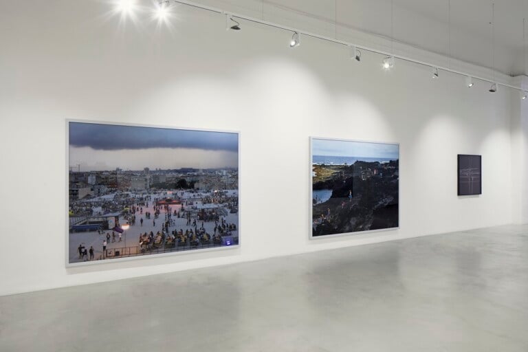 Installation view della mostra Ridisegnare lo spazio, presso LABS Contemporary Art, a cura di Angela Madesani. Photo Carlo Favero