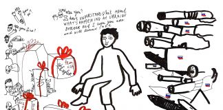 Disegno di Alevtina Kakhidze