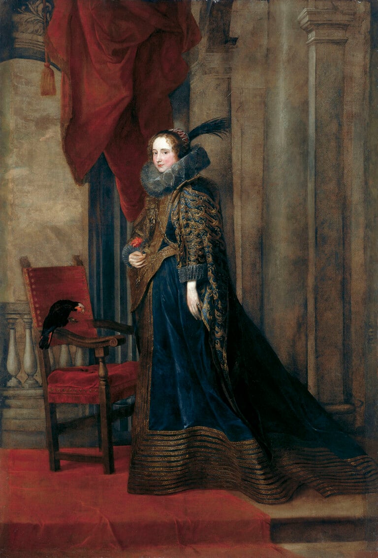 Antoon van Dyck Paola Adorno Brignole-Sale, 1627 olio su tela 286 x 198 cm Genova, Musei di Strada Nuova- Palazzo Rosso © Musei di Strada Nuova- Palazzo Rosso