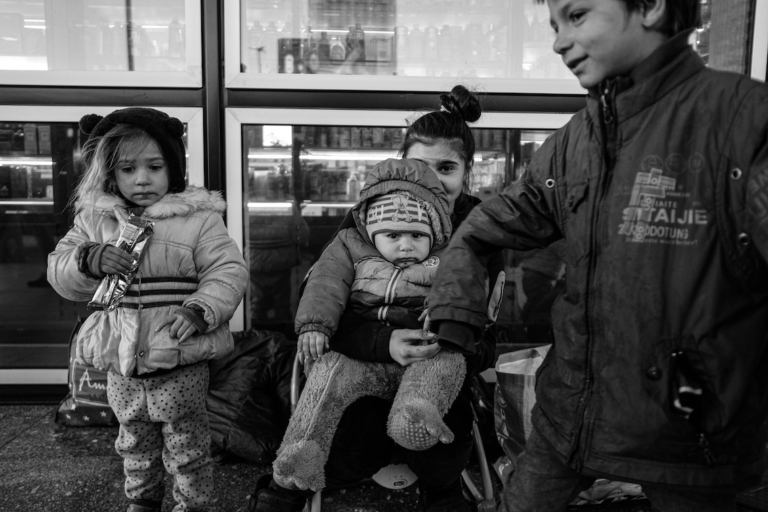 Centro di accoglienza per rifugiati ucraini alla stazione centrale di Varsavia, Polonia. Foto di Francesco Faraci