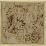 Agostino Carracci, Serie di teste caricaturali, 1594 ca. Musei Reali, Biblioteca Reale, Torino © MiC Musei Reali, Biblioteca Reale di Torino Archivio fotografico BRT