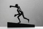 Alex Pinna, Knockout (Sonny Liston), 2017, bronzo, cm 12x30x30, ed 6+1