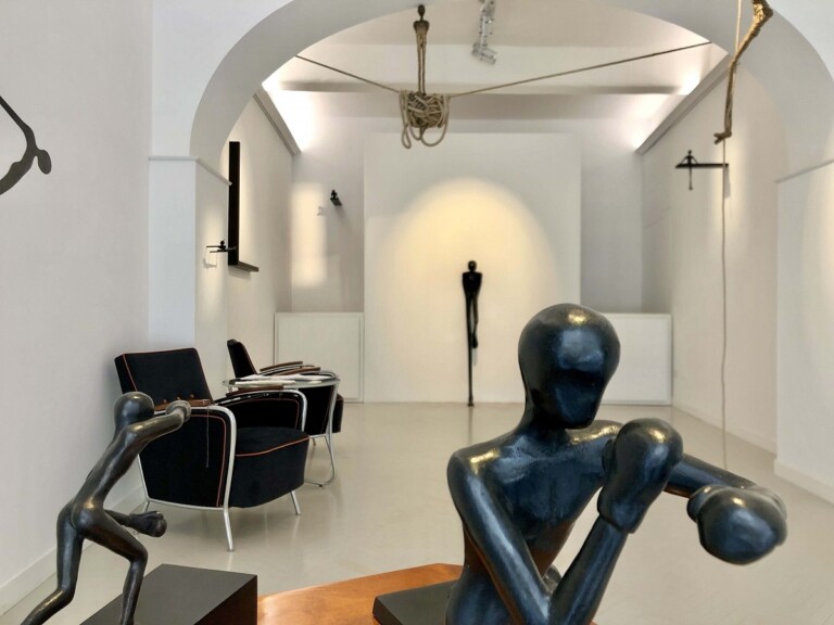 Alex Pinna. Mirrors. Exhibition view at Saraceno Art Gallery, Roma 2022