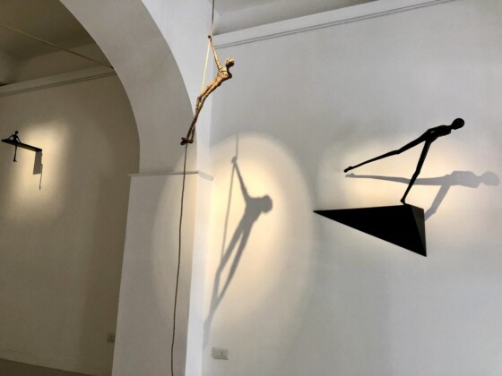 Alex Pinna. Mirrors. Exhibition view at Saraceno Art Gallery, Roma 2022