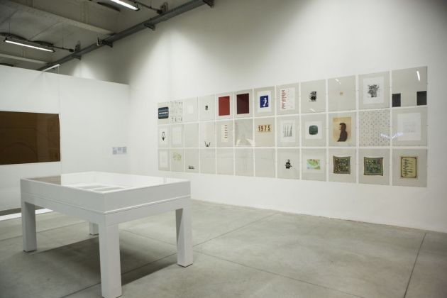 Alighiero Boetti. Inarchiviabile. Installation view at FM centro per l'arte contemporanea, Milano 2016