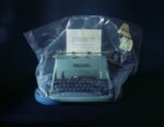 Annabel Elgar, Evidence article 5, ransom note and typewriter recovered from a furniture warehouse basement, Texas, USA, 2014