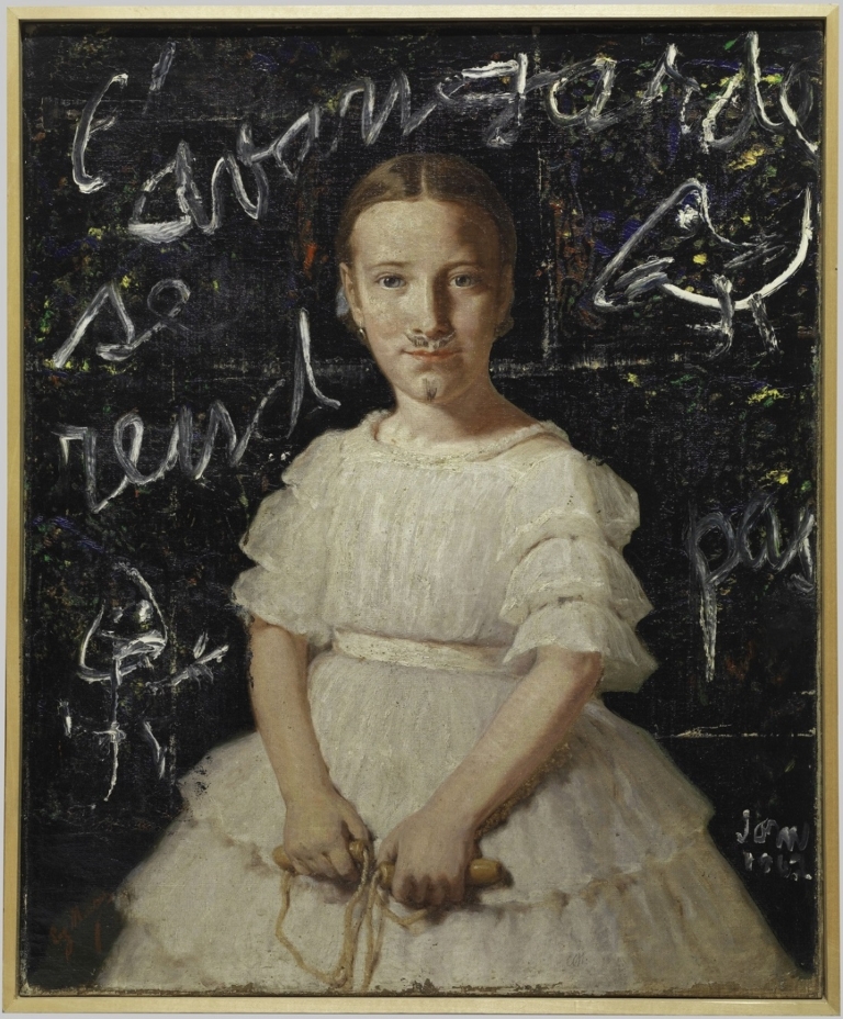 Asger Jorn, L'Avanguardia non si arrende, 1962, dalla serie Modifiche. Centre Pompidou, Parigi © Donation Jorn, Silkeborg - Adagp, Paris, 2022. Photo Georges Meguerditchian