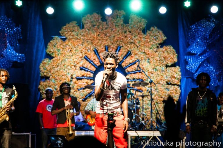 Bobi Wine in concerto alla Bayimba Foudation, 2017. Photo Kibuuka