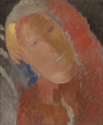 Carlo Levi, Autoritratto con la mano gialla, 1930, olio su tela, 46 x 38 cm. Roma, Fondazione Carlo Levi. Photo Riccardo Lodovici