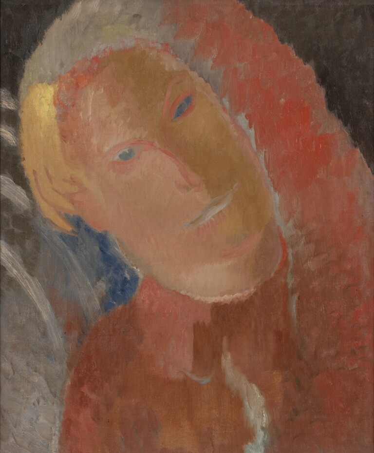 Carlo Levi, Autoritratto con la mano gialla, 1930, olio su tela, 46 x 38 cm. Roma, Fondazione Carlo Levi. Photo Riccardo Lodovici