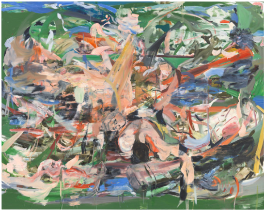 Cecily Brown, When Time Ran Out (2016). Courtesy of Phillips