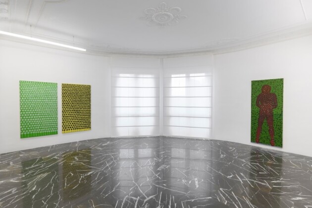 Cesare Tacchi. Una casa di foglie e fogli. Exhibition view at Z2O Sara Zanin, Roma 2022. Photo Giorgio Benni