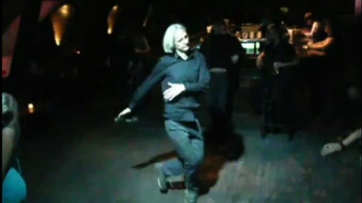 Clément Cogitore, Assange Dancing, 2012, video, 6'56''. Courtesy Chantal Crousel Consulting & Galerie Reinhard Hauff