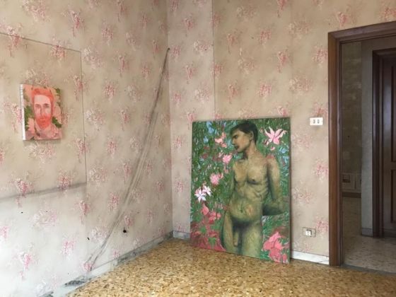 Dario Nanì. Altri fiori per camera tua. Exhibition view at Casa Vuota, Roma 2022