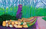David Hockney, Felled Trees on Woldgate, 2008. Sammlung Würth © David Hockney. Photo Richard Schmidt