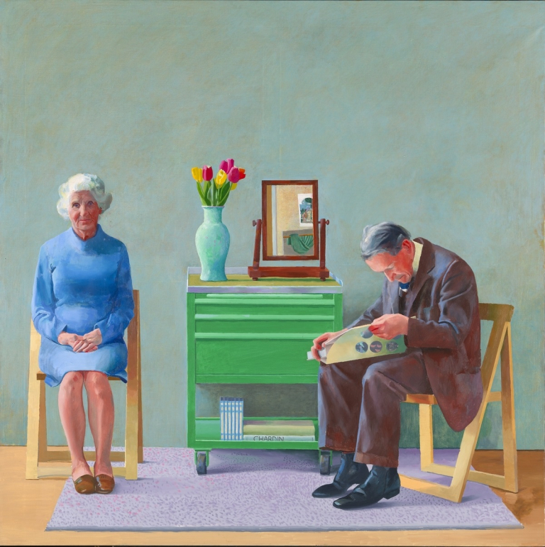 David Hockney, My Parents, 1977. Tate © David Hockney. Photo Tate