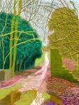 David Hockney, The Arrival of Spring in Woldgate, East Yorkshire in 2011 (twenty eleven), 29 January, 2011. Vanhaerents Art Collection, Brussels © David Hockney