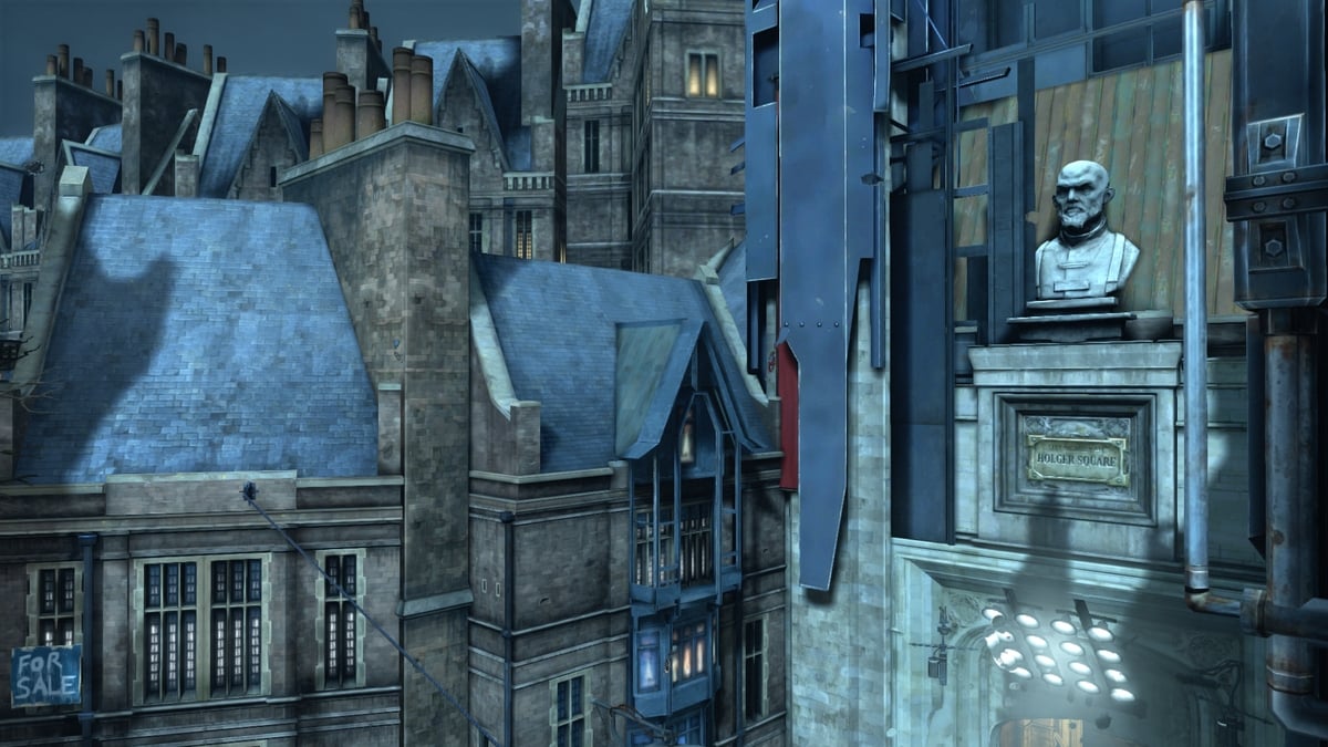 Dishonored has really nice rooftops di Justin Reeve in Dishonored di Arkane Studios e Bethesda Softworks