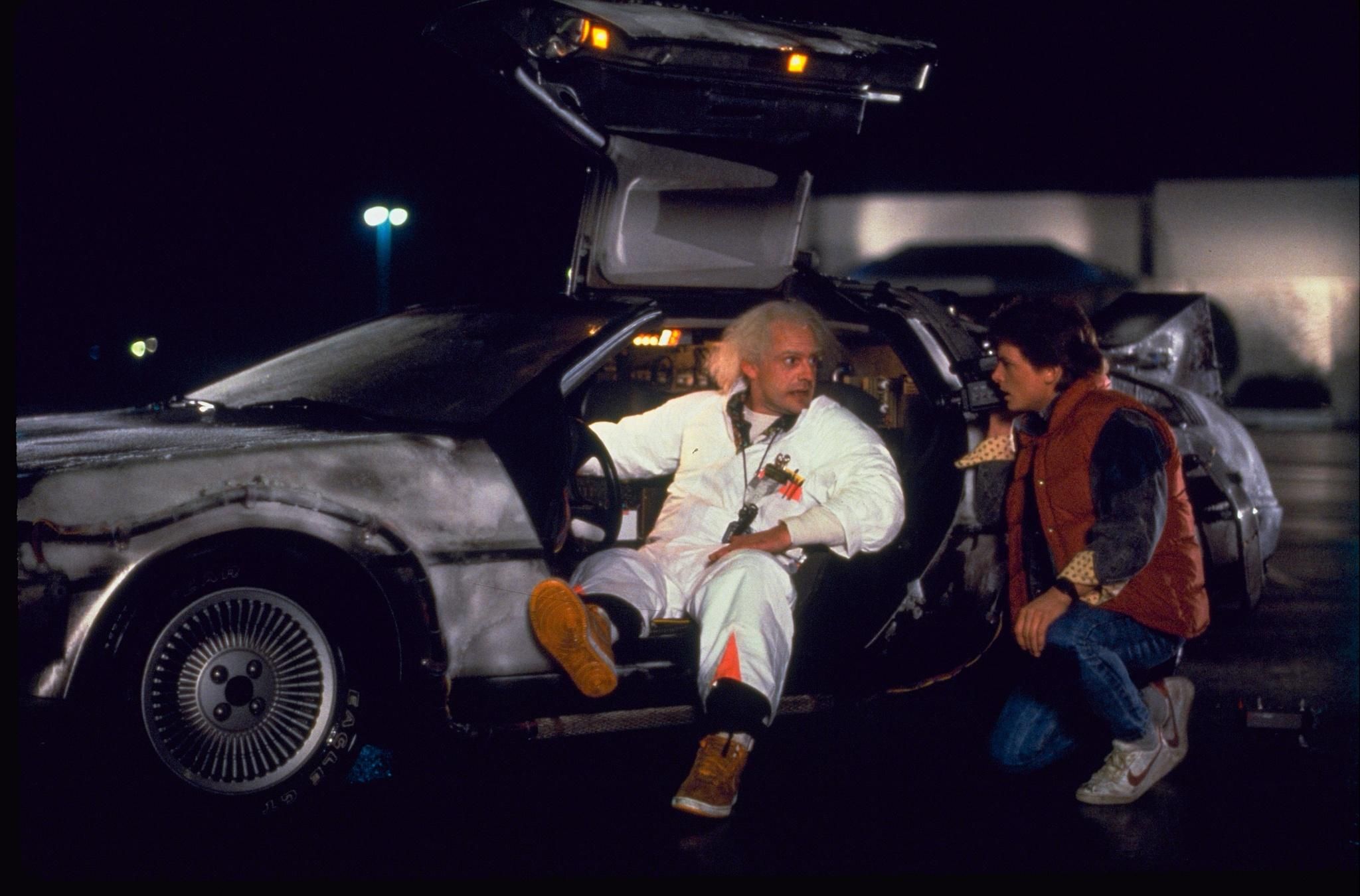 Doc Marty DeLorean Zemeckis