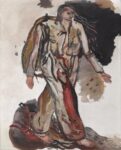 Georg Baselitz, B.j.M.C. – Bonjour Monsieur Courbet, 1965, olio su tela, 162x130 cm. Collezione Thaddaeus Ropac © Georg Baselitz 2021. Photo Ulrich Ghezzi. Courtesy Thaddaeus Ropac