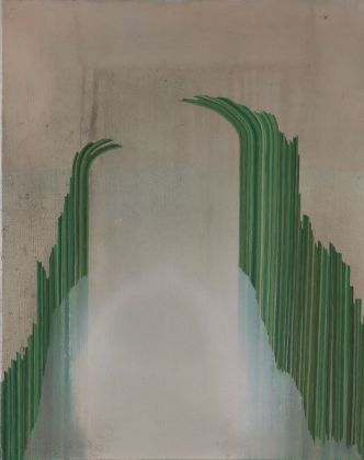 Gillian Lawler, Relocation, 2021, oil on canvas, 40 x 50 cm