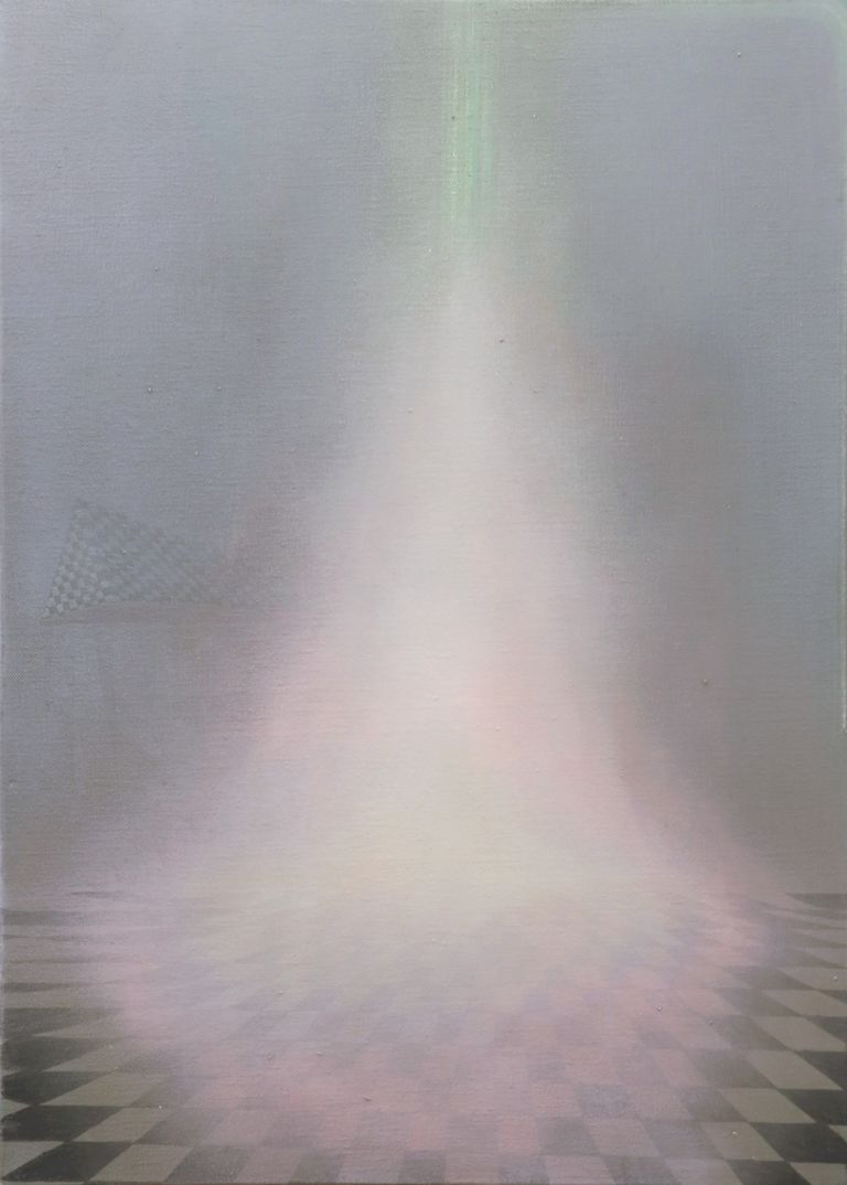 Gillian Lawler, Transformation III, 2021, oil on canvas, 50 x 70 cm