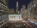 Grand Central Terminal Station and the Chrysler Bldg, 2017 © Lynn Saville. Courtesy Alessia Paladini Gallery