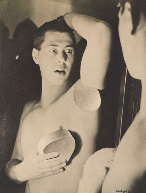 Herbert Bayer, Humanly Impossible (Self-Portrait), 1932. The Museum of Modern Art, New York, Thomas Walther Collection