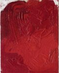 Hermann Nitsch, Senza titolo, 2015, tecnica mista su tela, 80 x 100 cm. Courtesy Galleria Gaburro, Verona-Milano