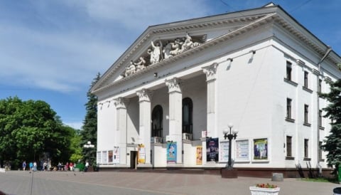 Il teatro di Mariupol prima di essere distrutto Mykola Swarnyk