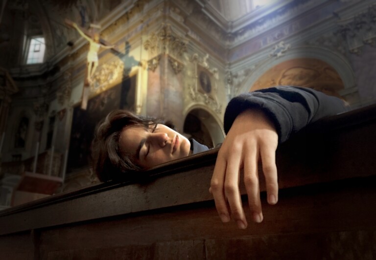 Iris Nesher, Out of Time. Ari in Santa Maria Maggiore Church in Bergamo, Italy