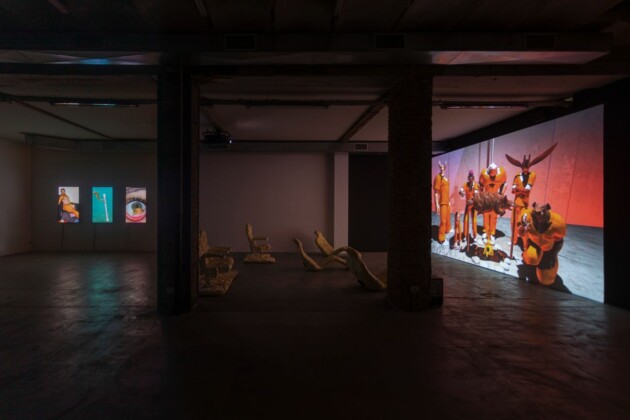Jon Rafman, Arbiter of Worlds, installation view at Ordet, Milano. Photo Nicola Gnesi